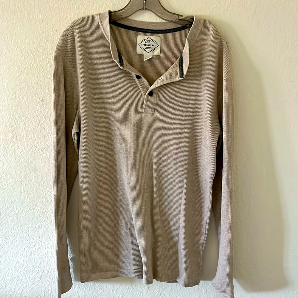 St John’s Bay thermal style long sleeve shirt